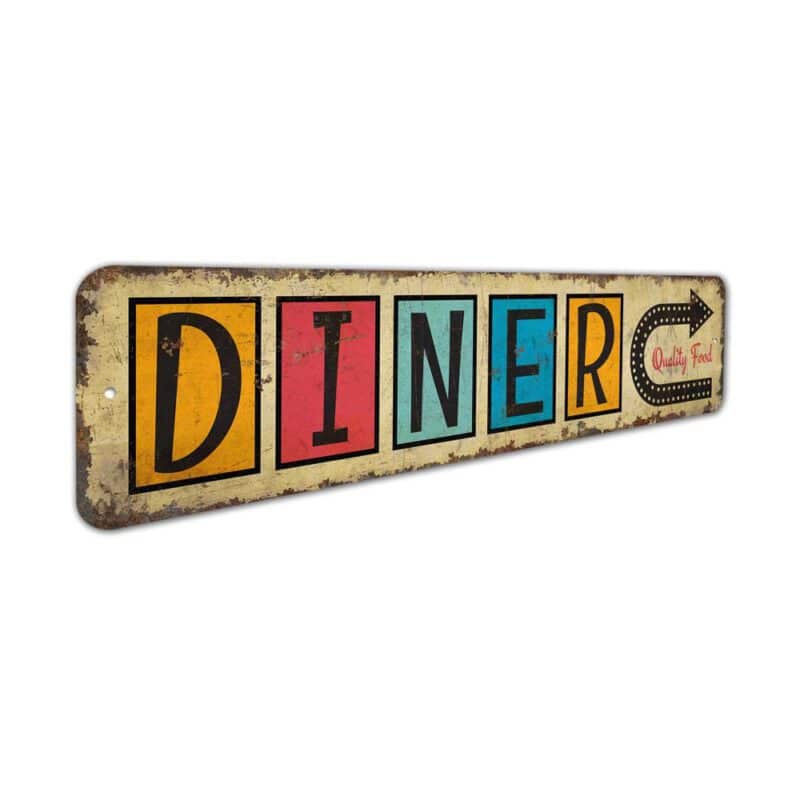 Diner-Sign-Premium-Quality-Rustic-Metal-Sign-3