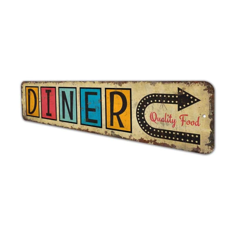 Diner-Sign-Premium-Quality-Rustic-Metal-Sign-4