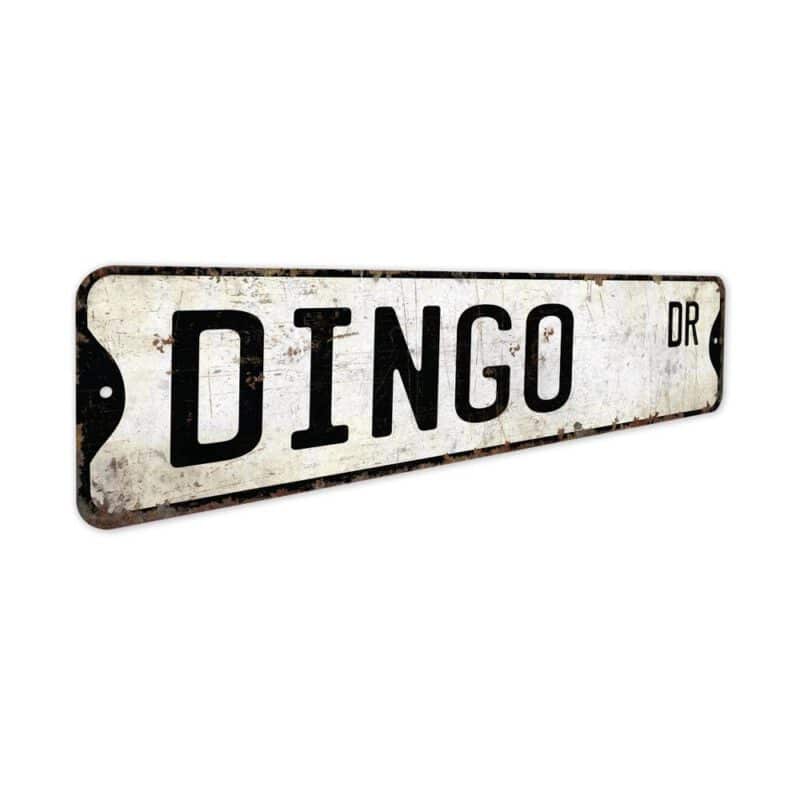 Dingo-Premium-Quality-Rustic-Metal-Sign-3