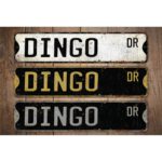 Dingo-Premium-Quality-Rustic-Metal-Sign-Images