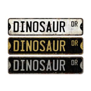 Dinosaur-Premium-Quality-Rustic-Metal-Sign-2