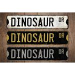 Dinosaur-Premium-Quality-Rustic-Metal-Sign-Images