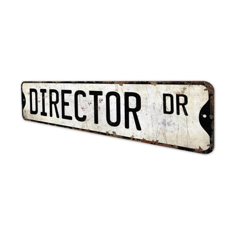 Director-Premium-Quality-Rustic-Metal-Sign-4