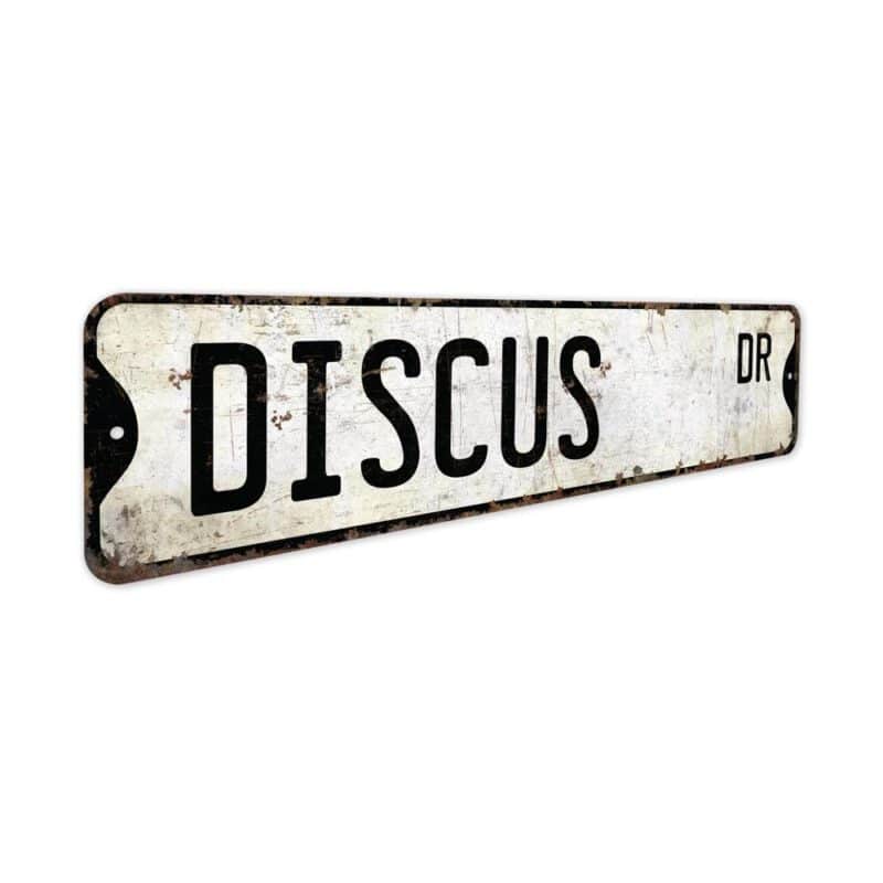 Discus-Premium-Quality-Rustic-Metal-Sign-3