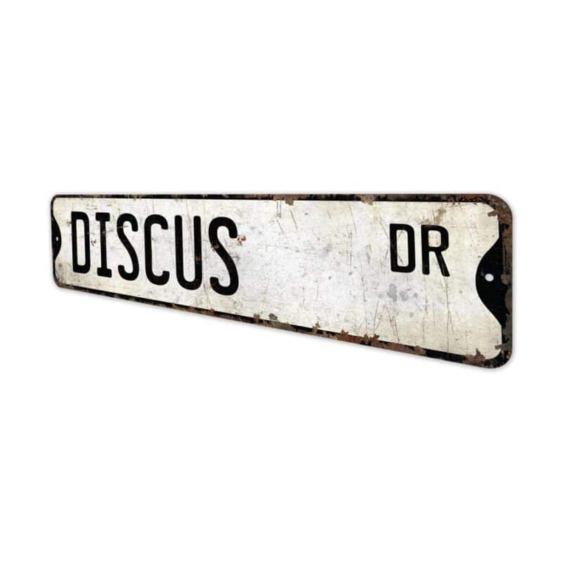 Discus-Premium-Quality-Rustic-Metal-Sign-4