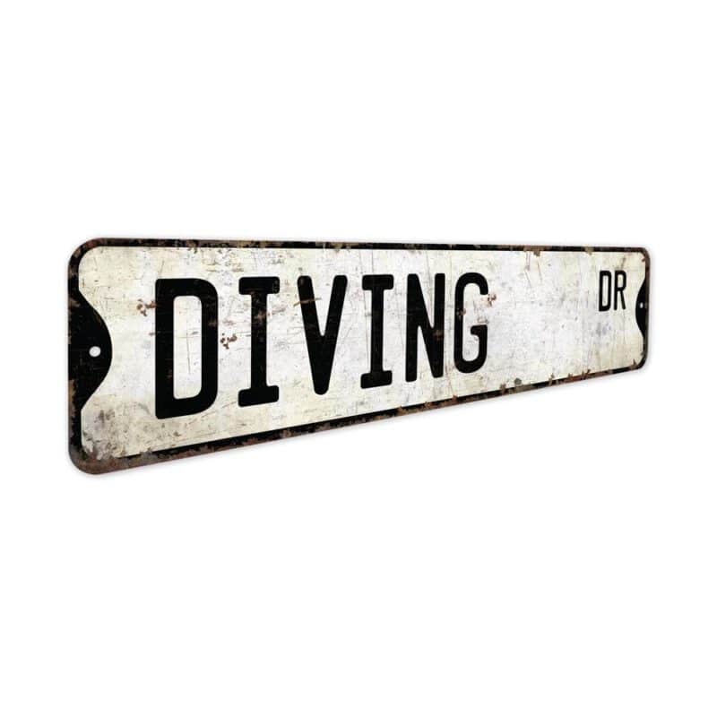 Diving-Premium-Quality-Rustic-Metal-Sign-3