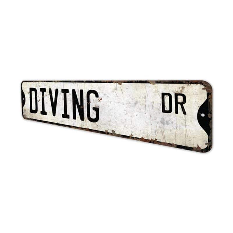 Diving-Premium-Quality-Rustic-Metal-Sign-4