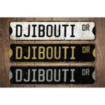 Djibouti-Premium-Quality-Rustic-Metal-Sign-Images