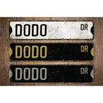 Dodo-Premium-Quality-Rustic-Metal-Sign-Images