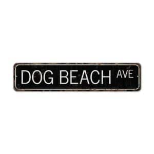 Dog-Beach-Avenue-Premium-Quality-Rustic-Metal-Sign-2