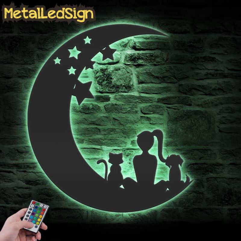 Dog-Girl-Cat-On-The-Moon-Metal-Wall-Art-with-LED-Light-7.jpg