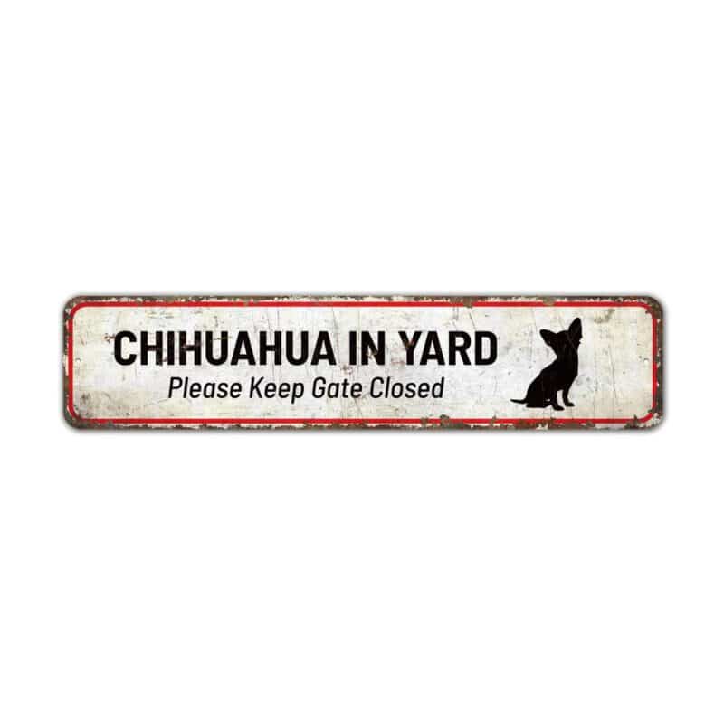 Dog-In-Yard-Sign-Premium-Quality-Rustic-Metal-Sign-2