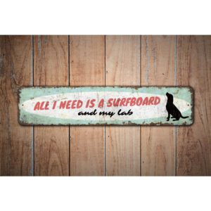 Dog-Lover-Decor-Premium-Quality-Rustic-Metal-Sign-Images