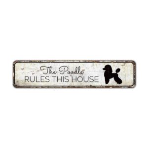 Dog-Rules-This-House-Premium-Quality-Rustic-Metal-Sign-2