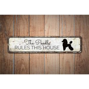 Dog-Rules-This-House-Premium-Quality-Rustic-Metal-Sign-Images