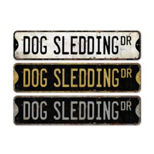 Dog-Sledding-Premium-Quality-Rustic-Metal-Sign-2