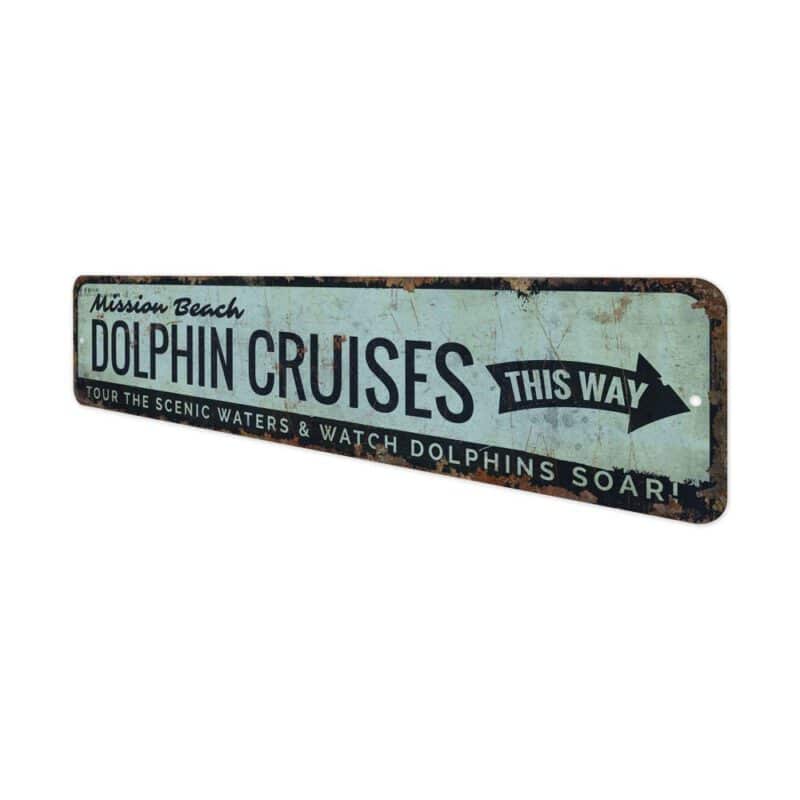 Dolphin-Cruises-Sign-Premium-Quality-Rustic-Metal-Sign-4