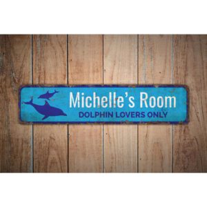 Dolphin-Lover-Only-Sign-Premium-Quality-Rustic-Metal-Sign-Images