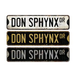 Don-Sphynx-Premium-Quality-Rustic-Metal-Sign-2