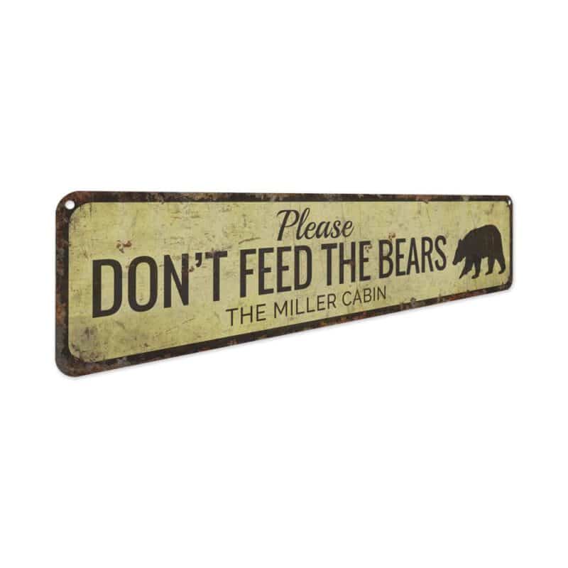 Dont-Feed-the-Bears-Sign-Premium-Quality-Rustic-Metal-Sign-3