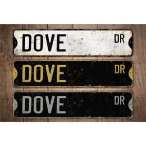 Dove-Premium-Quality-Rustic-Metal-Sign-Images