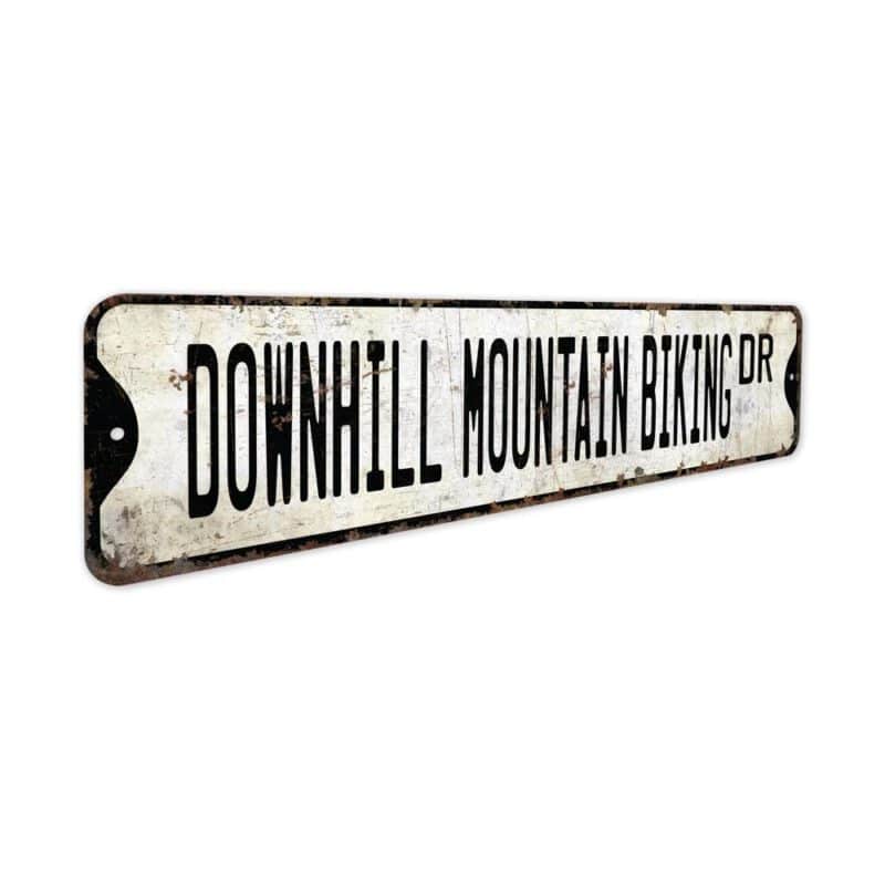 Downhill-Mountain-Biking-Premium-Quality-Rustic-Metal-Sign-3