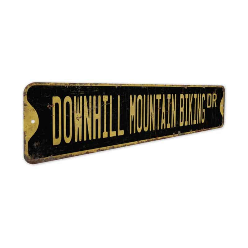 Downhill-Mountain-Biking-Premium-Quality-Rustic-Metal-Sign-5