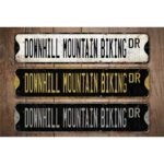 Downhill-Mountain-Biking-Premium-Quality-Rustic-Metal-Sign-Images