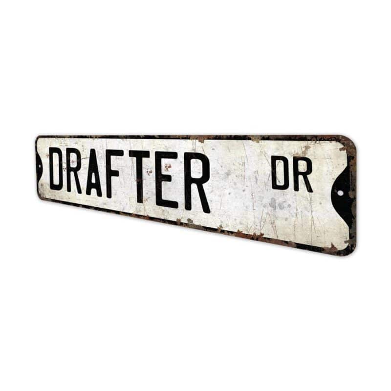 Drafter-Premium-Quality-Rustic-Metal-Sign-4