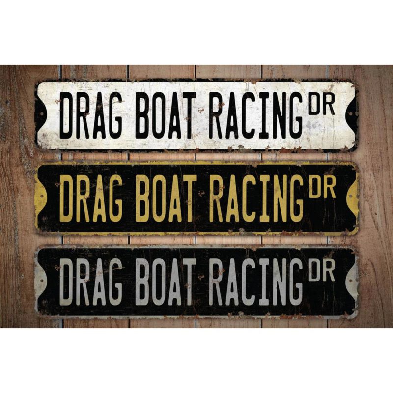 Drag-Boat-Racing-Premium-Quality-Rustic-Metal-Sign-Images