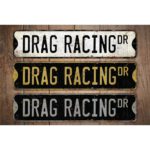 Drag-Racing-Sign-Premium-Quality-Rustic-Metal-Sign-Images