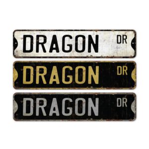 Dragon-Premium-Quality-Rustic-Metal-Sign-2