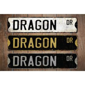 Dragon-Premium-Quality-Rustic-Metal-Sign-Images