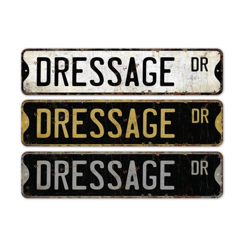 Dressage-Sign-Premium-Quality-Rustic-Metal-Sign-2