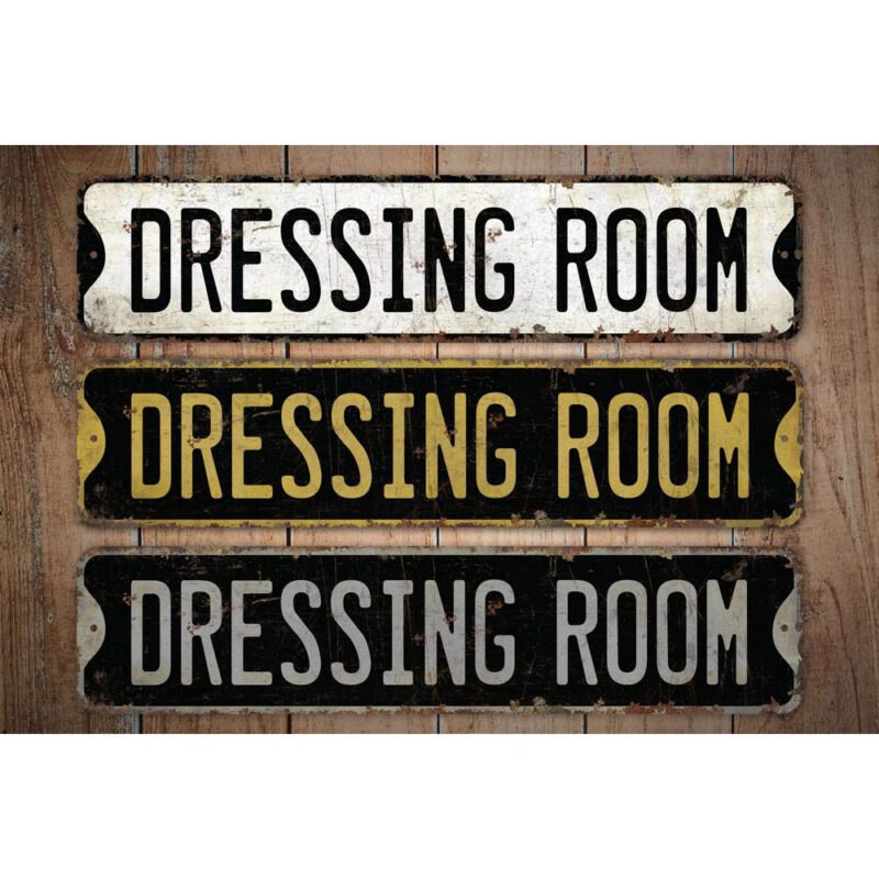 Dressing-Room-Sign-Premium-Quality-Rustic-Metal-Sign-Images