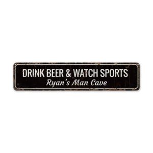 Drink-Beer-Sign-Premium-Quality-Rustic-Metal-Sign-2-1