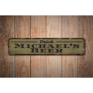 Drink-Beer-Sign-Premium-Quality-Rustic-Metal-Sign-Images