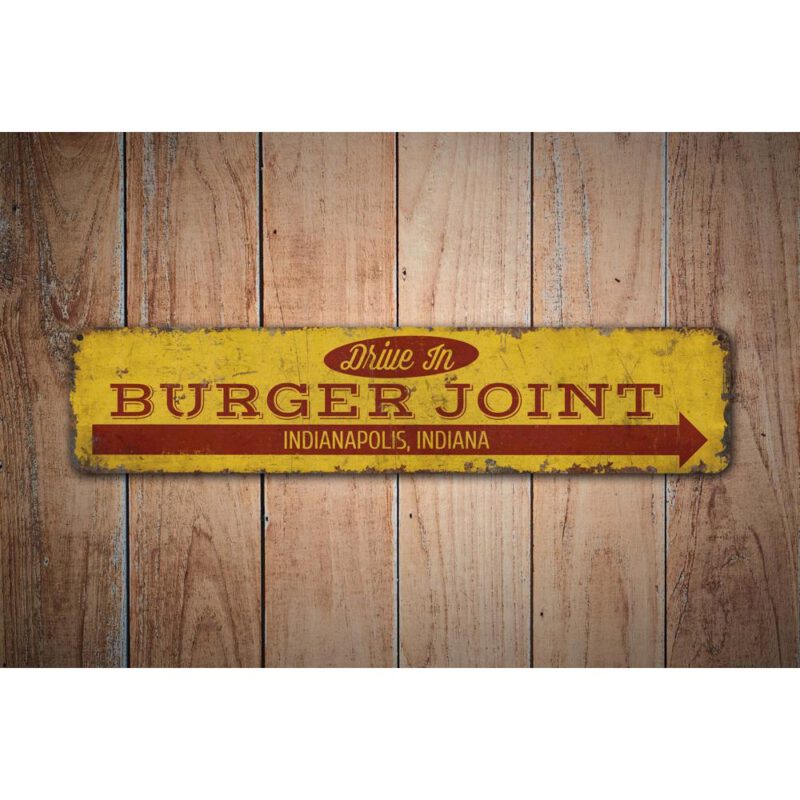 Drive-In-Burger-Premium-Quality-Rustic-Metal-Sign-Images