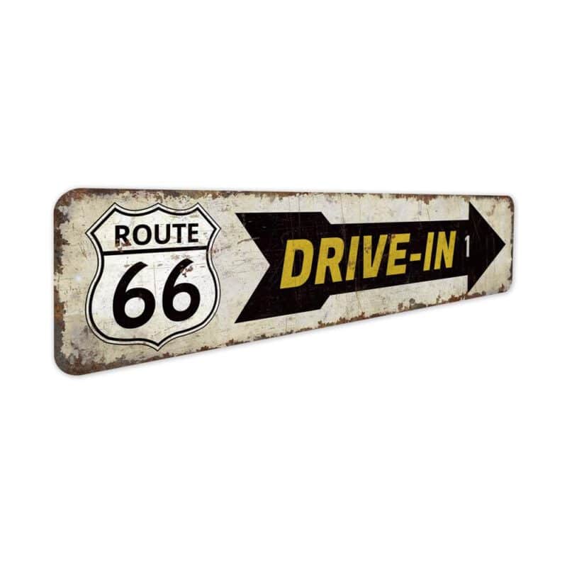 Drive-In-Sign-Premium-Quality-Rustic-Metal-Sign-3