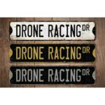 Drone-Racing-Premium-Quality-Rustic-Metal-Sign-Images