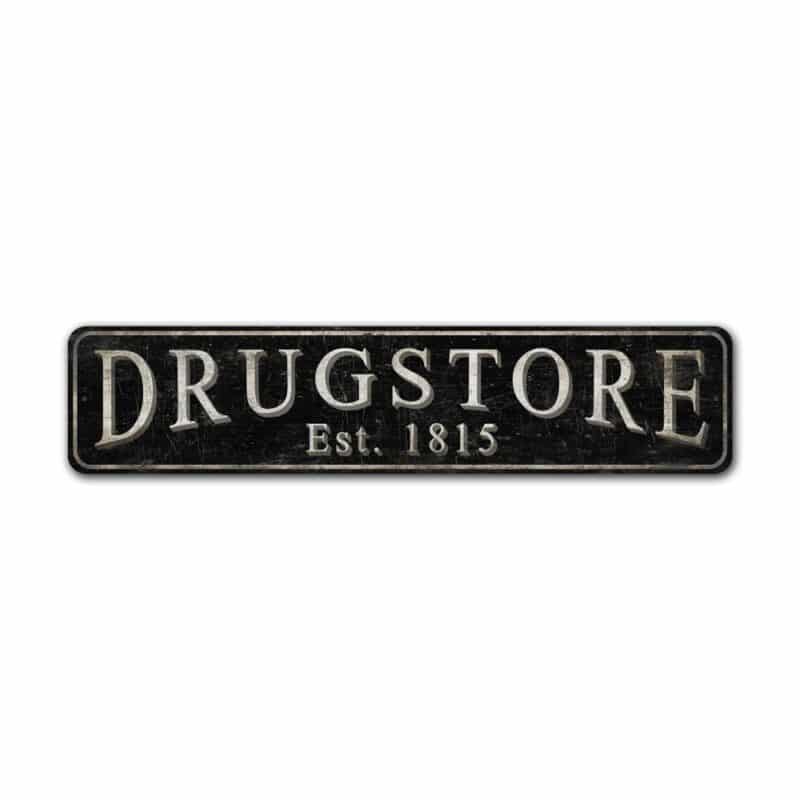 Drugs-Store-Sign-Premium-Quality-Rustic-Metal-Sign-2