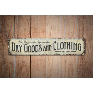 Dry-Goods-And-Clothing-Premium-Quality-Rustic-Metal-Sign-Images