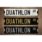 Duathlon-Premium-Quality-Rustic-Metal-Sign-Images