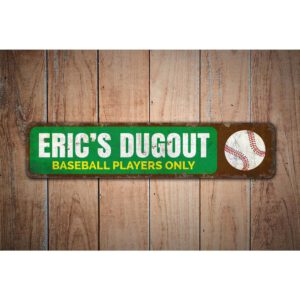 Dugout-Sign-Premium-Quality-Rustic-Metal-Sign-Images-1