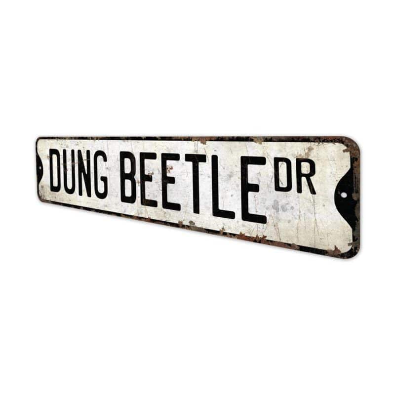 Dung-Beetle-Premium-Quality-Rustic-Metal-Sign-4