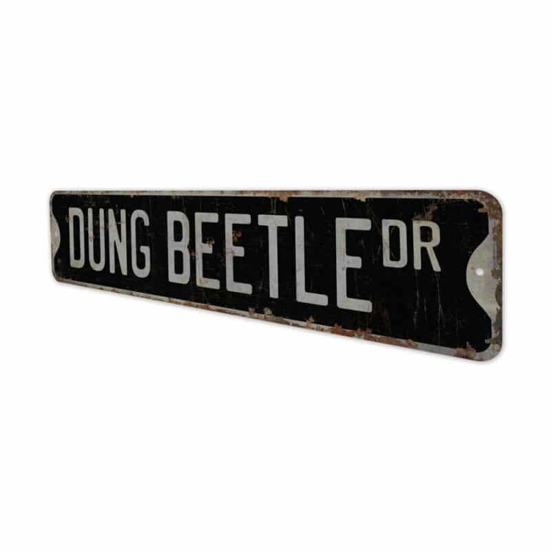 Dung-Beetle-Premium-Quality-Rustic-Metal-Sign-8