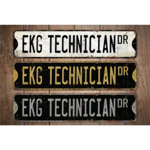 EKG-Technician-Premium-Quality-Rustic-Metal-Sign-Images