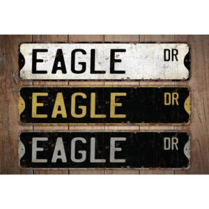 Eagle-Premium-Quality-Rustic-Metal-Sign-Images