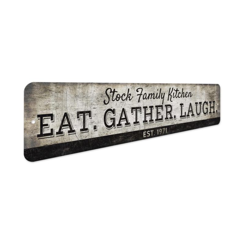 Eat-Gather-Laugh-Sign-Premium-Quality-Rustic-Metal-Sign-3