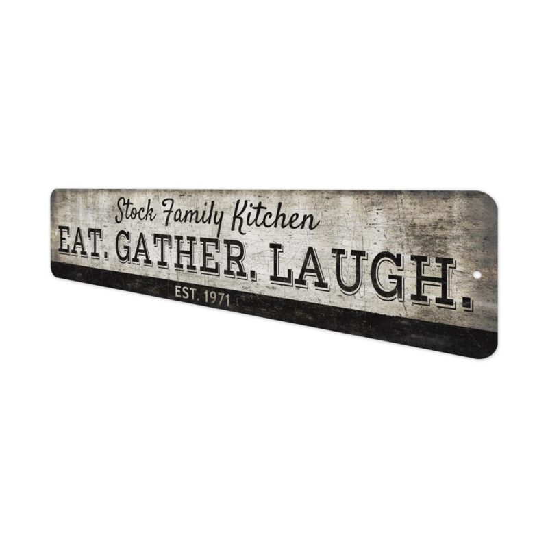 Eat-Gather-Laugh-Sign-Premium-Quality-Rustic-Metal-Sign-4